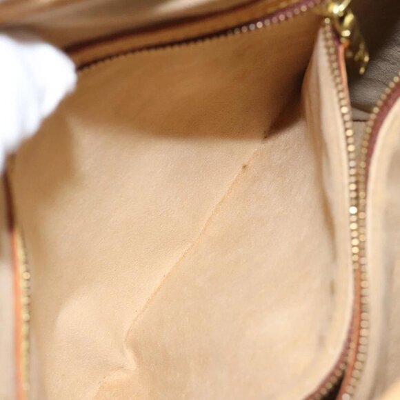 LOUIS VUITTON Nomad leather Bucket PM Shoulder Bag Beige M85001 LV Auth 118104 - Picture 3 of 16